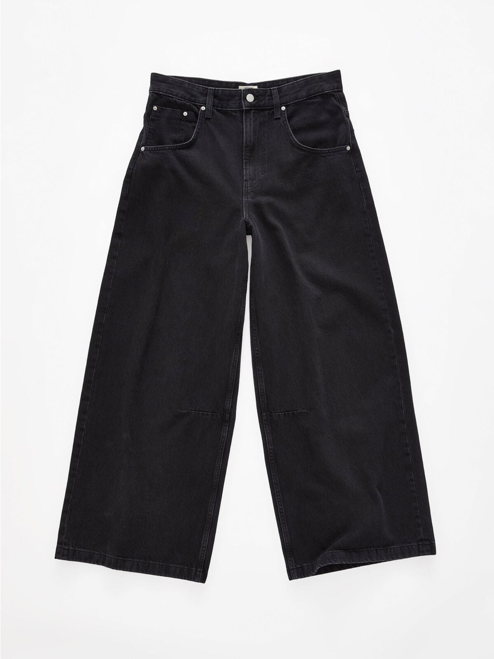 Cotton:On Y2K Super Wide Jeans -Black